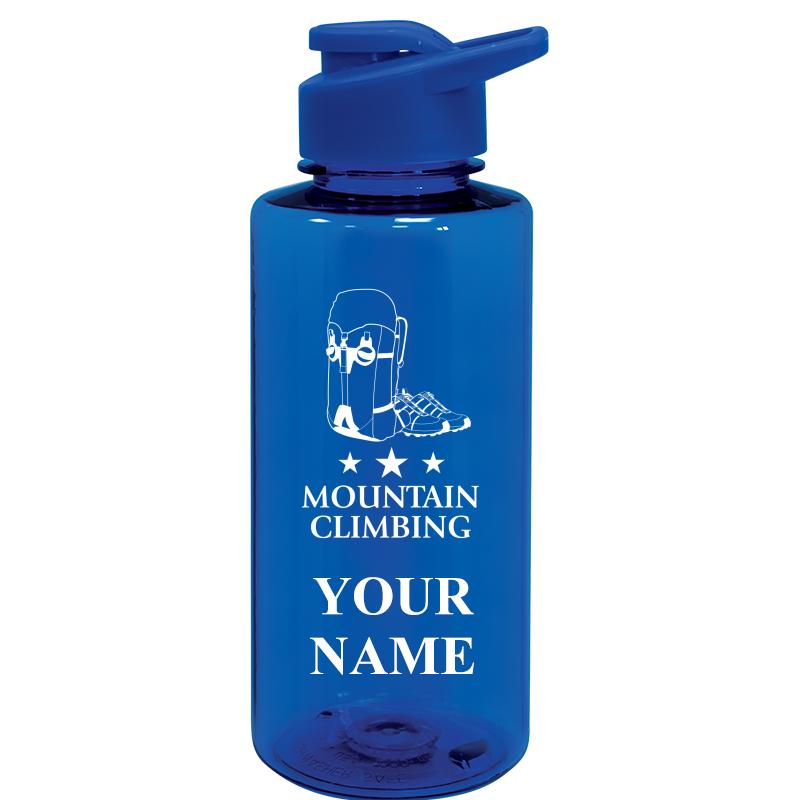 WATER BOTTLE 36OZ BLUE