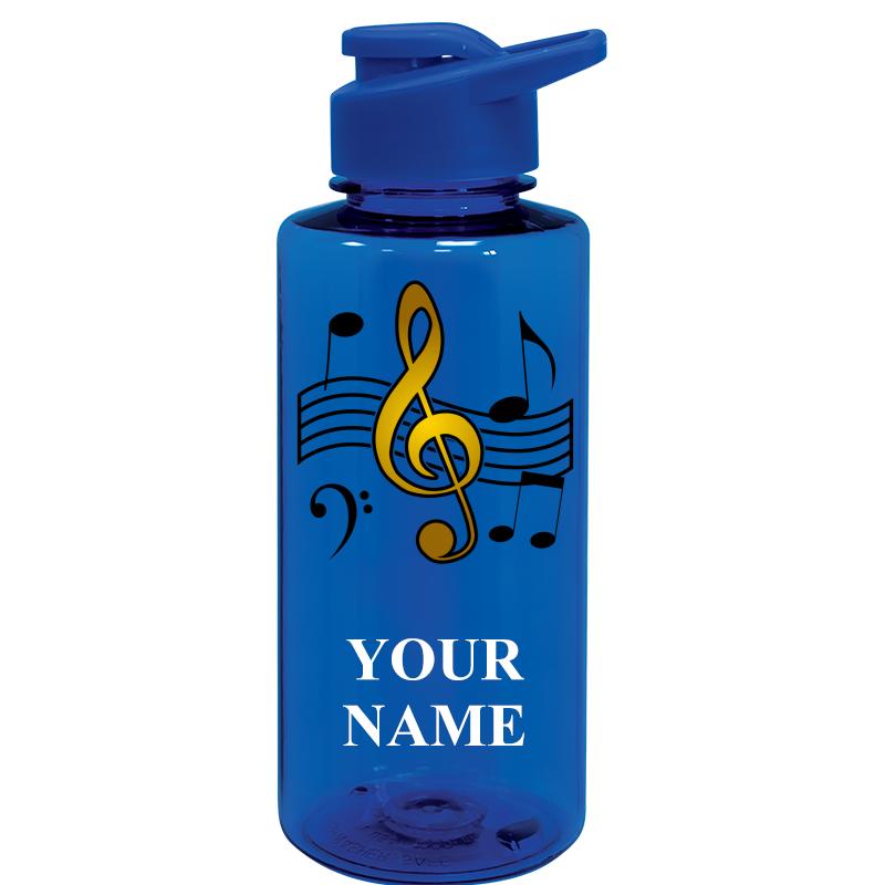 WATER BOTTLE 36OZ BLUE