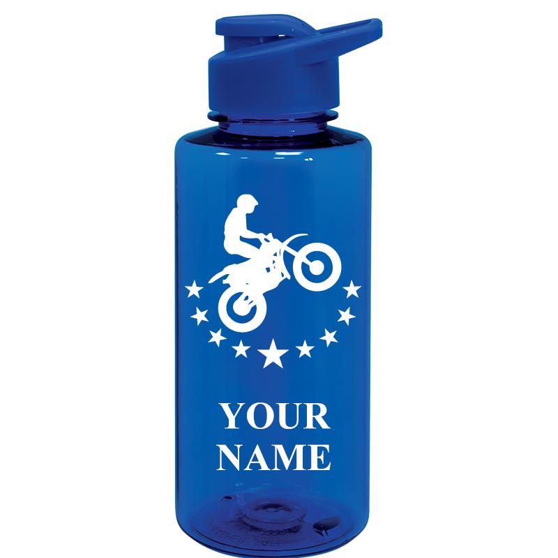 WATER BOTTLE 36OZ BLUE