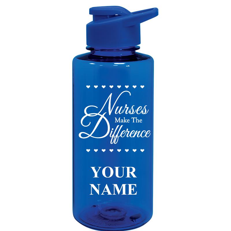 WATER BOTTLE 36OZ BLUE