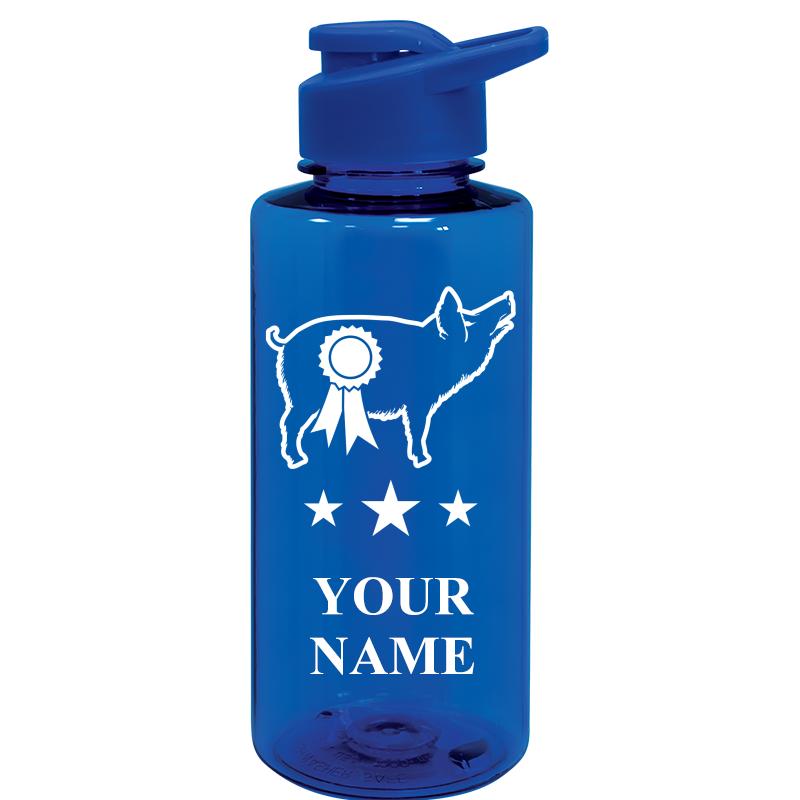 WATER BOTTLE 36OZ BLUE