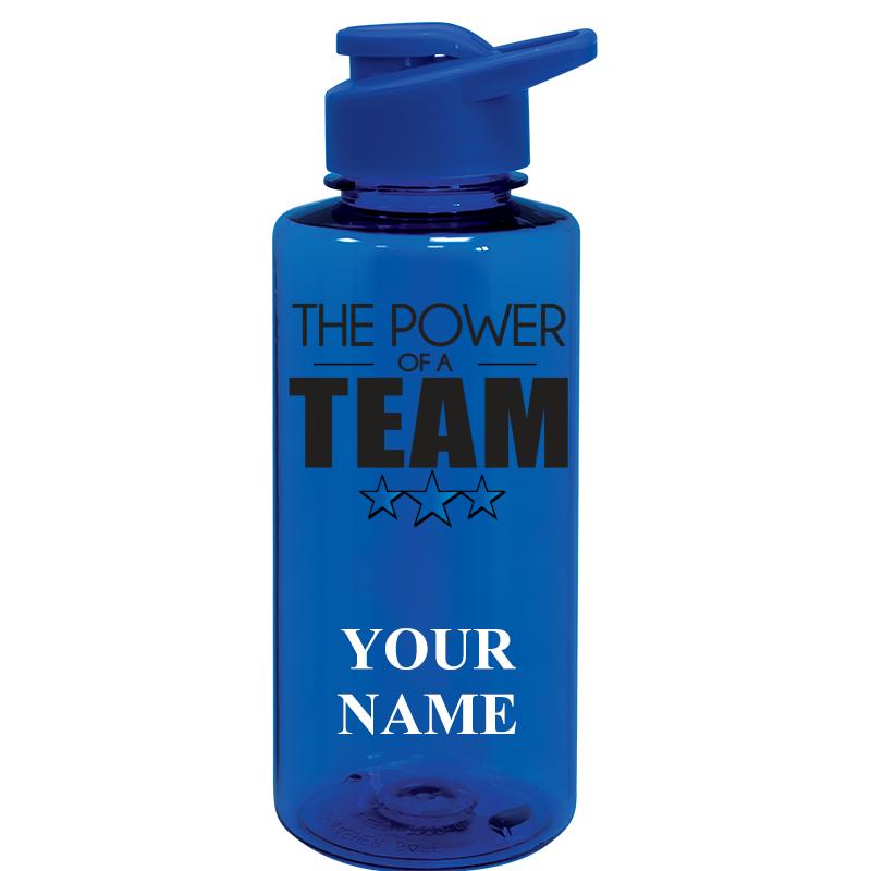 WATER BOTTLE 36OZ BLUE