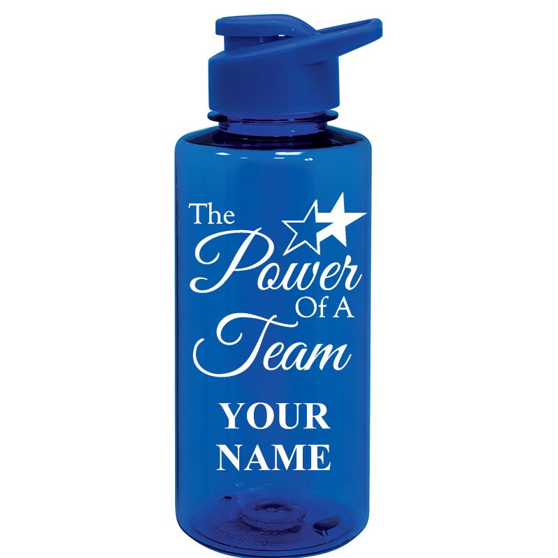 WATER BOTTLE 36OZ BLUE