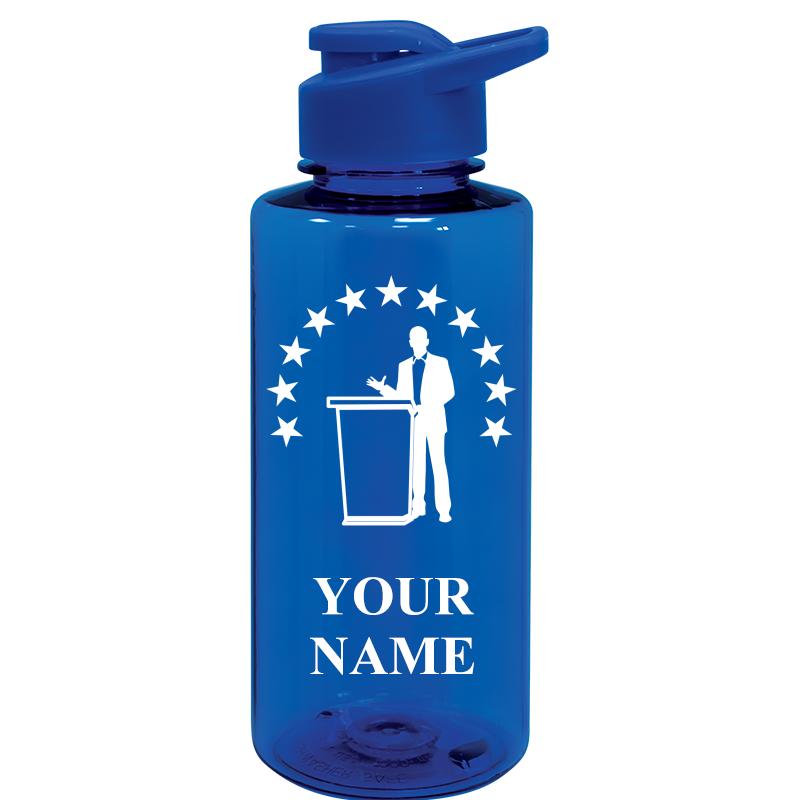 WATER BOTTLE 36OZ BLUE