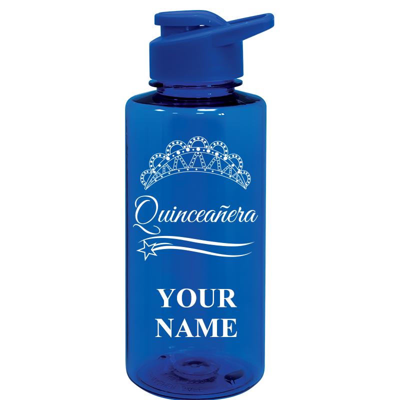 WATER BOTTLE 36OZ BLUE