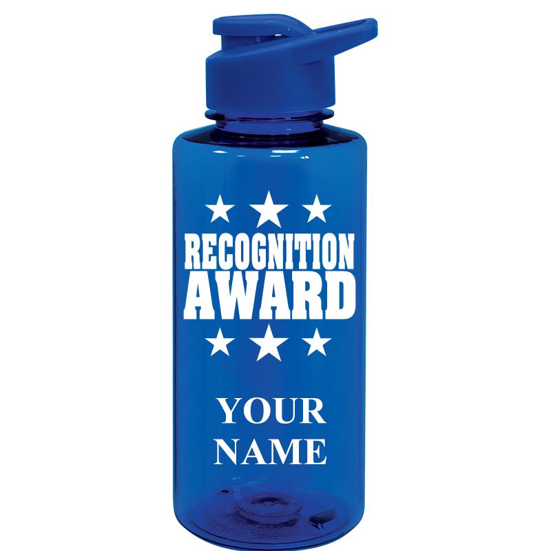 WATER BOTTLE 36OZ BLUE