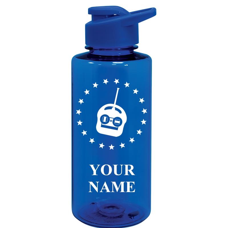 WATER BOTTLE 36OZ BLUE