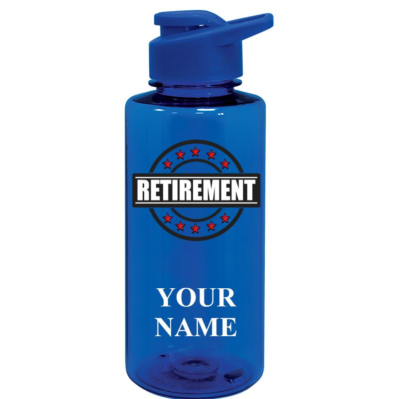 WATER BOTTLE 36OZ BLUE