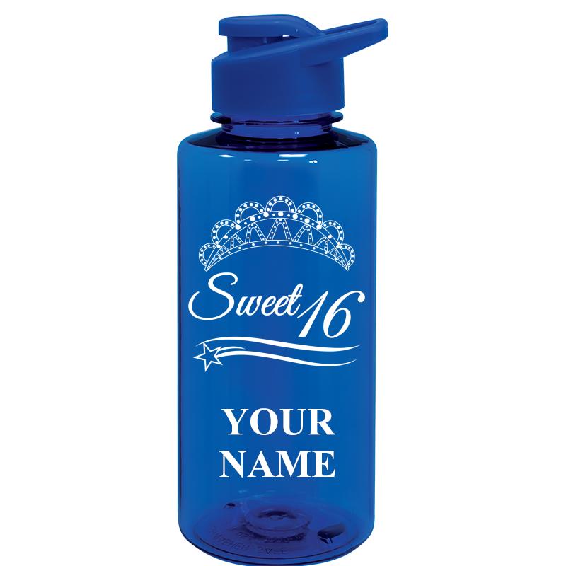 WATER BOTTLE 36OZ BLUE