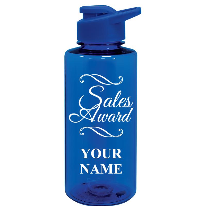WATER BOTTLE 36OZ BLUE