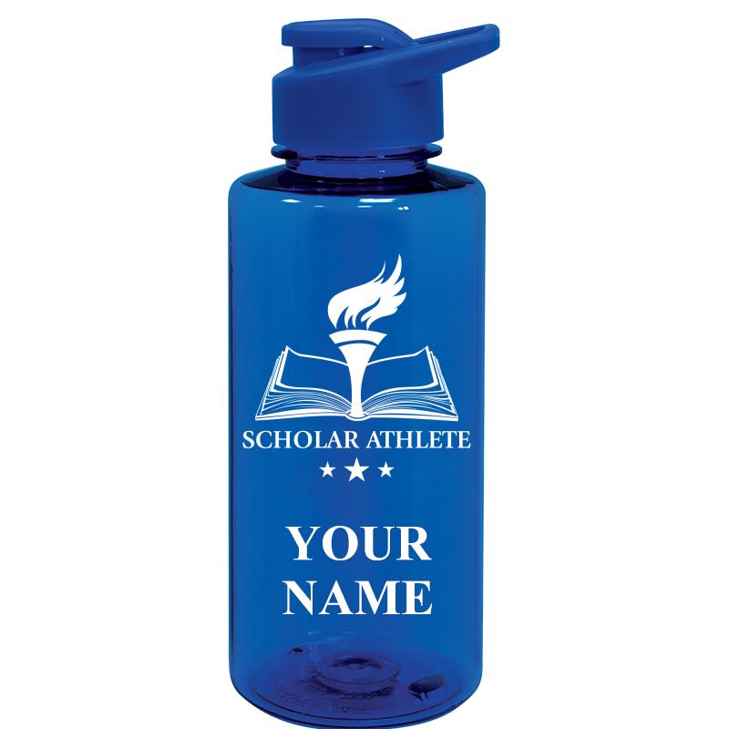 WATER BOTTLE 36OZ BLUE