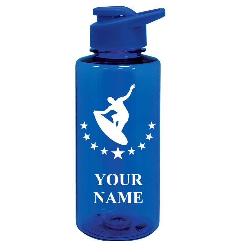 WATER BOTTLE 36OZ BLUE