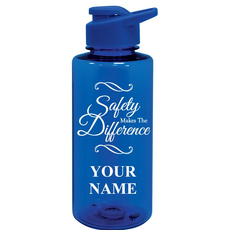 WATER BOTTLE 36OZ BLUE