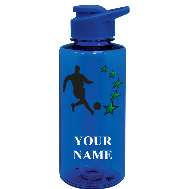 WATER BOTTLE 36OZ BLUE