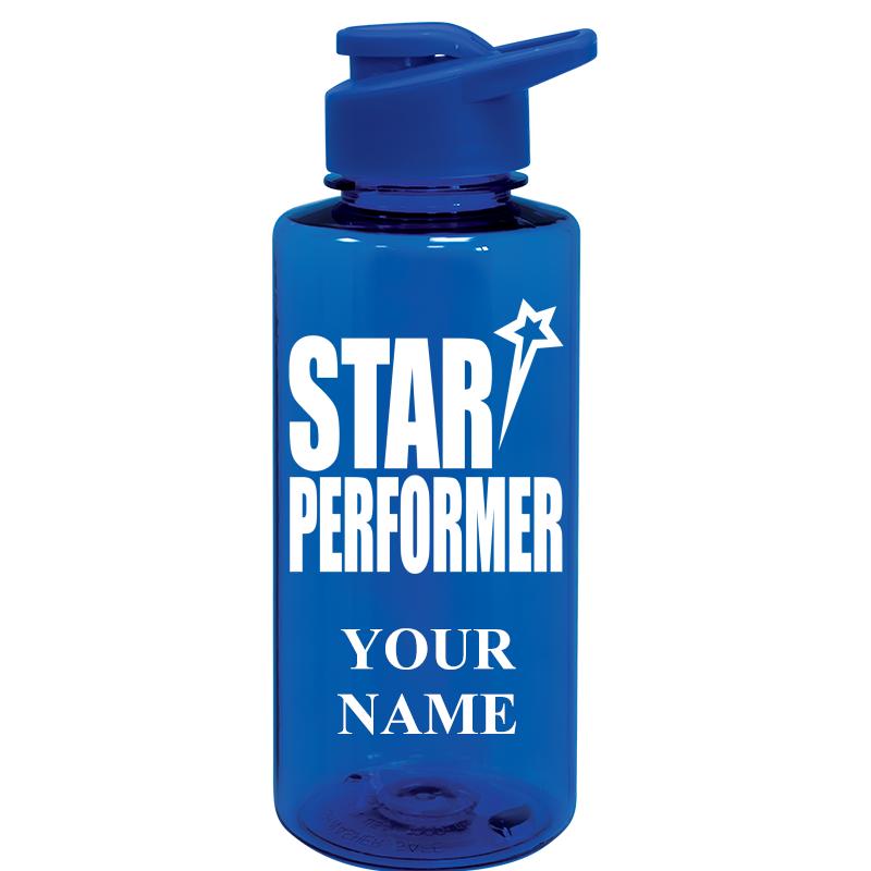 WATER BOTTLE 36OZ BLUE