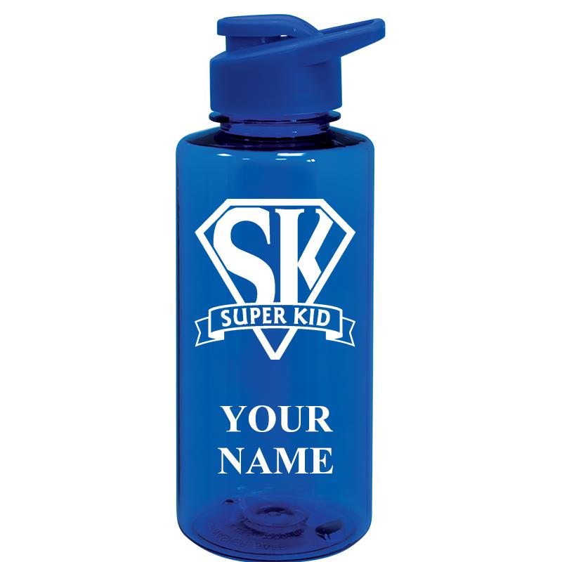 WATER BOTTLE 36OZ BLUE