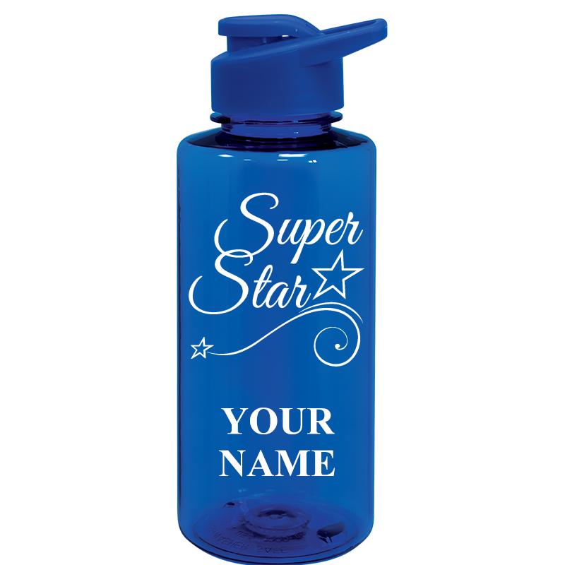 WATER BOTTLE 36OZ BLUE