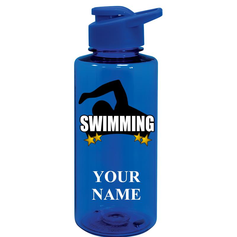 WATER BOTTLE 36OZ BLUE