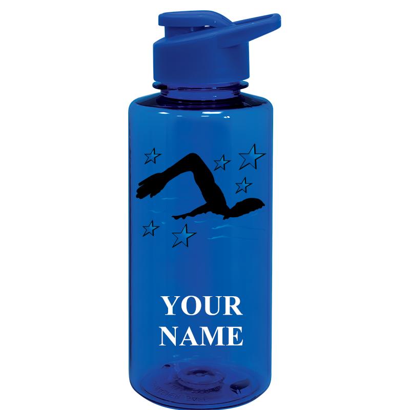 WATER BOTTLE 36OZ BLUE