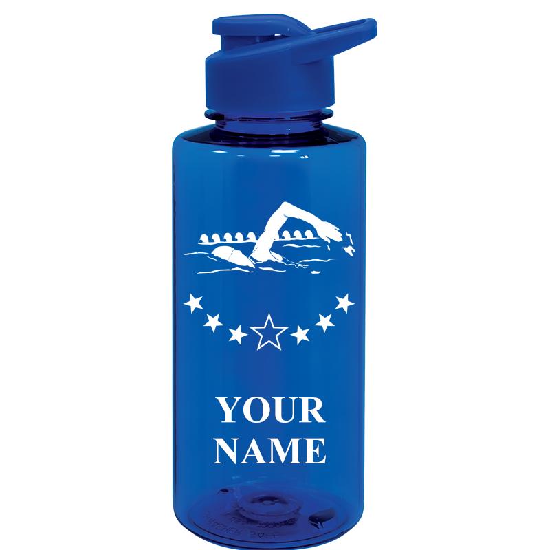 WATER BOTTLE 36OZ BLUE