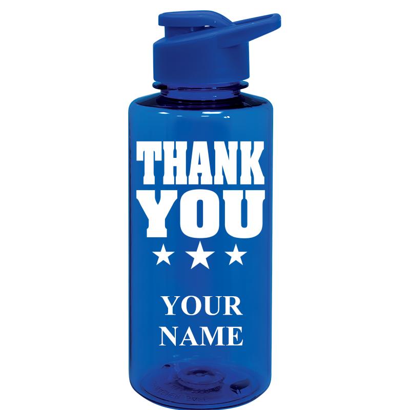 WATER BOTTLE 36OZ BLUE