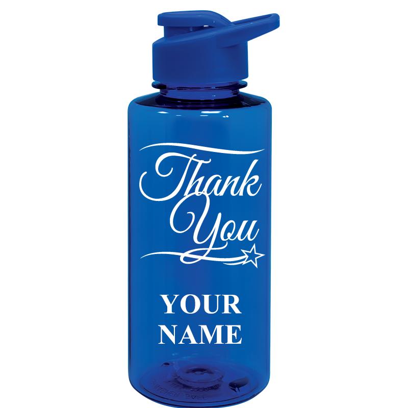 WATER BOTTLE 36OZ BLUE