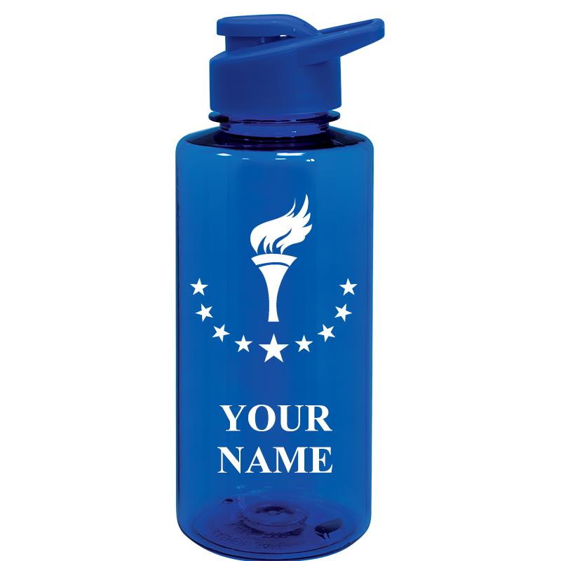 WATER BOTTLE 36OZ BLUE