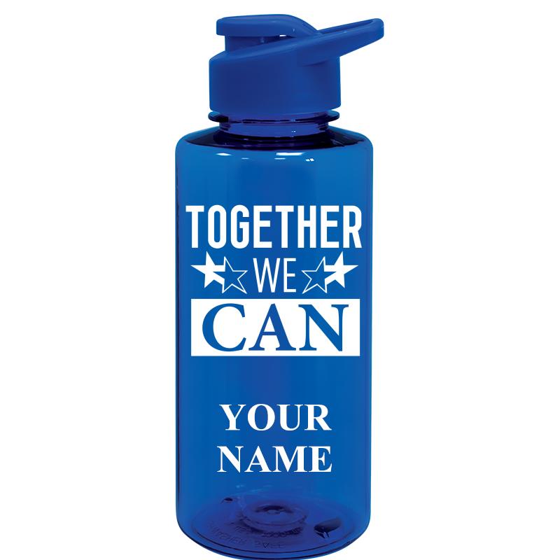 WATER BOTTLE 36OZ BLUE