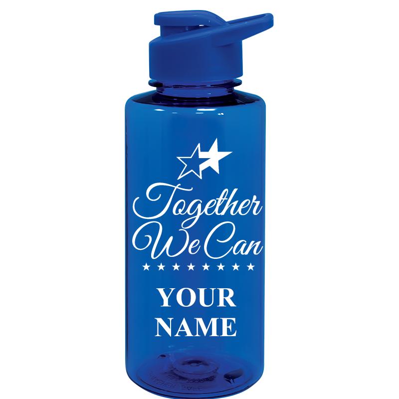 WATER BOTTLE 36OZ BLUE