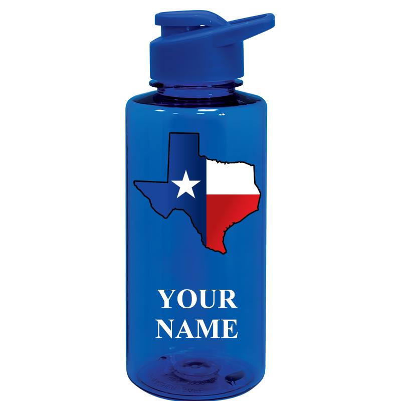 WATER BOTTLE 36OZ BLUE