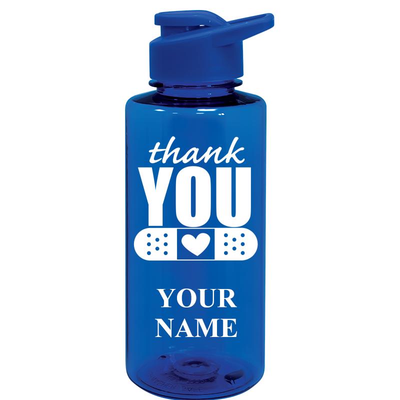 WATER BOTTLE 36OZ BLUE
