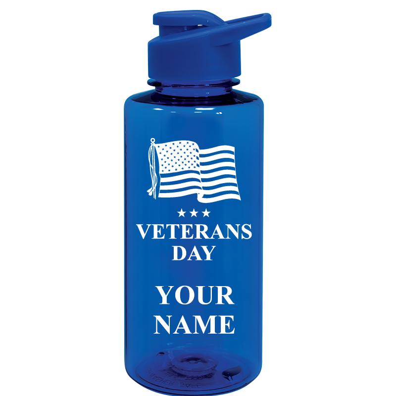 WATER BOTTLE 36OZ BLUE