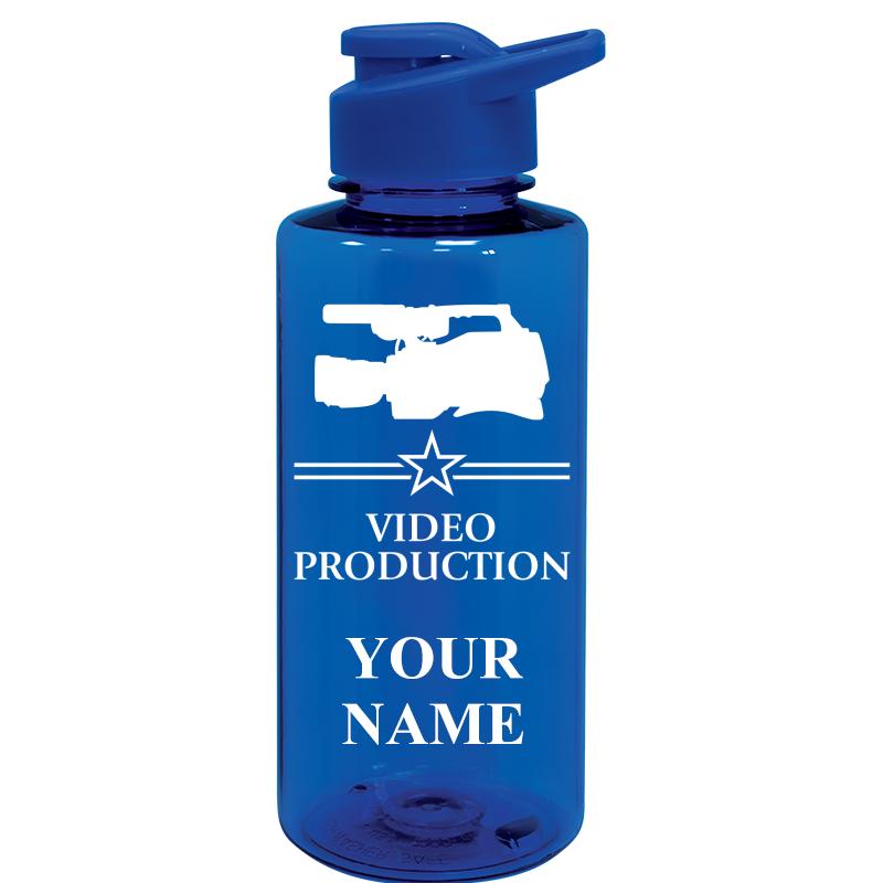 WATER BOTTLE 36OZ BLUE