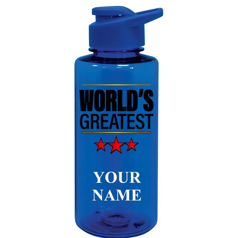 WATER BOTTLE 36OZ BLUE