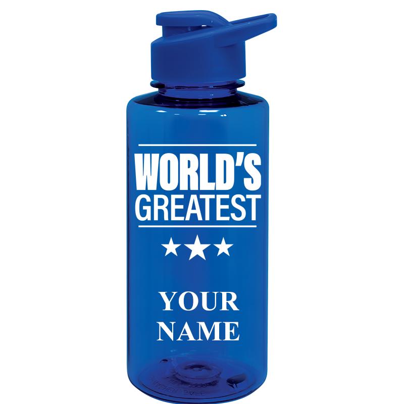 WATER BOTTLE 36OZ BLUE
