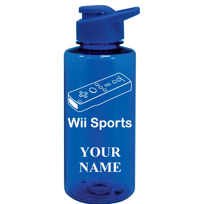 WATER BOTTLE 36OZ BLUE