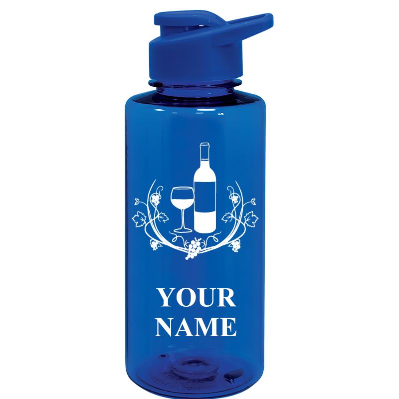 WATER BOTTLE 36OZ BLUE