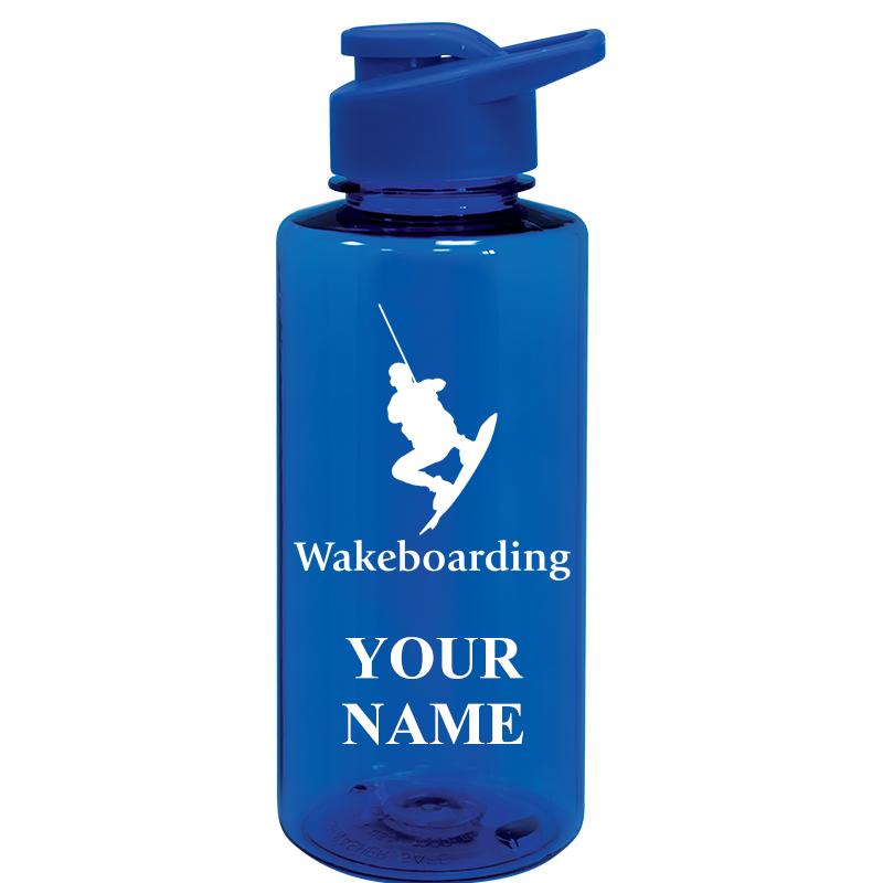 WATER BOTTLE 36OZ BLUE