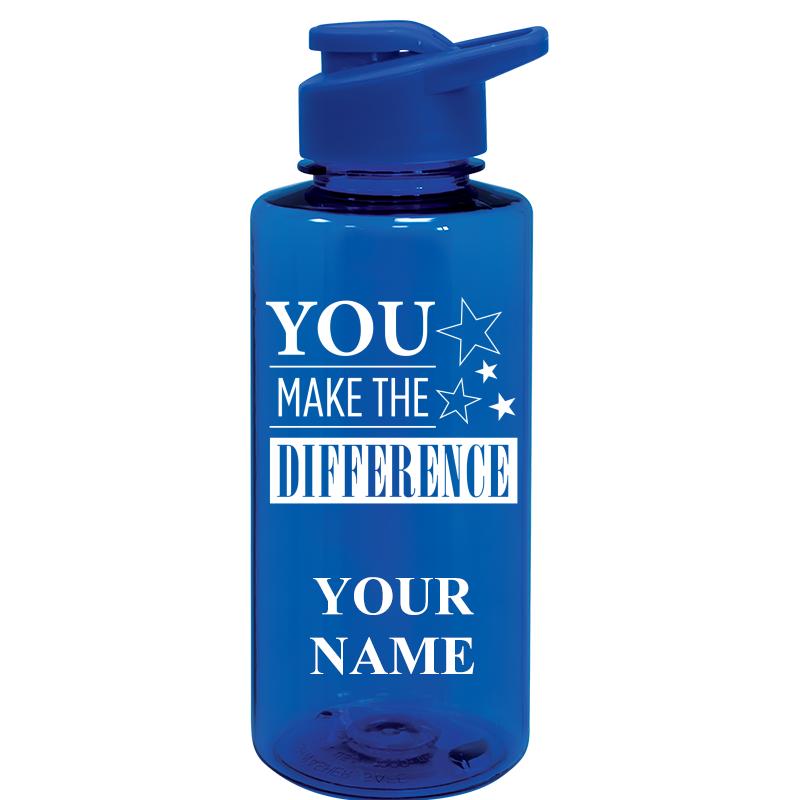 WATER BOTTLE 36OZ BLUE