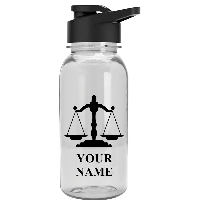 WATER BOTTLE 18OZ CLEAR