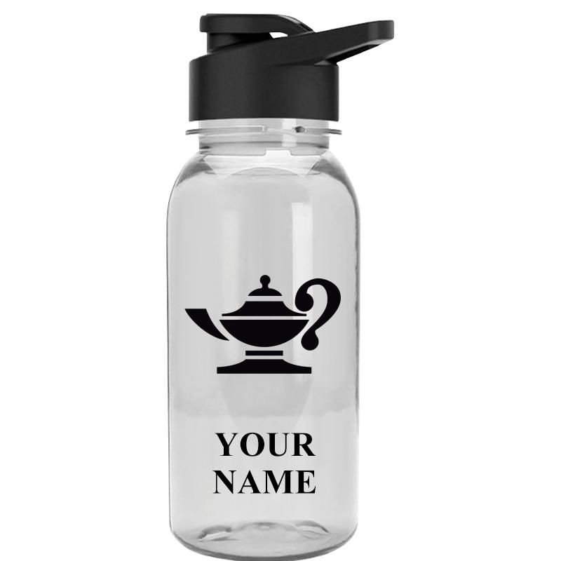 WATER BOTTLE 18OZ CLEAR
