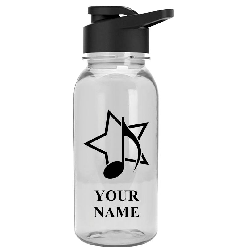 WATER BOTTLE 18OZ CLEAR