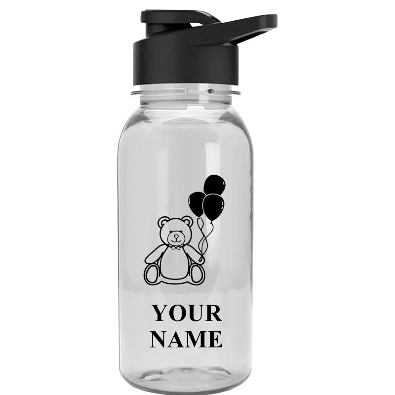 WATER BOTTLE 18OZ CLEAR