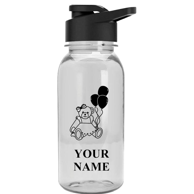 WATER BOTTLE 18OZ CLEAR