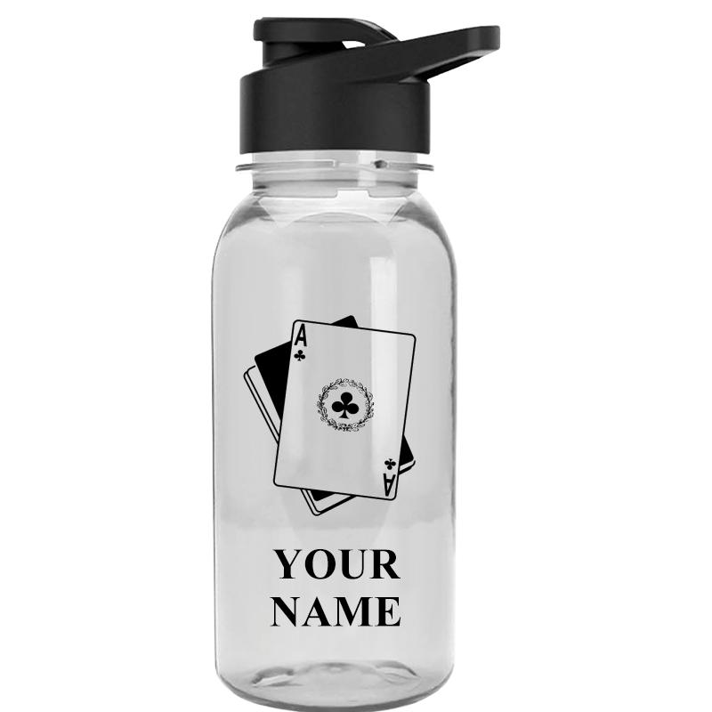 WATER BOTTLE 18OZ CLEAR