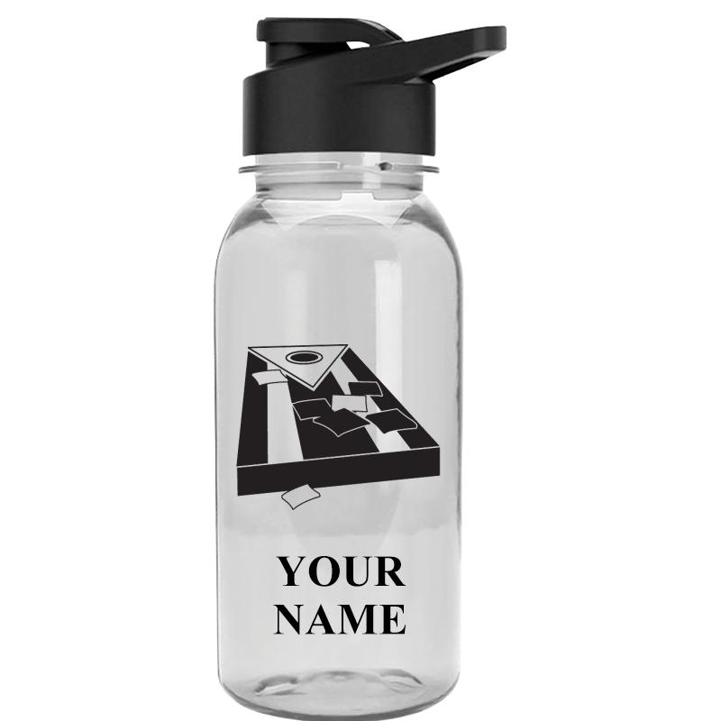 WATER BOTTLE 18OZ CLEAR