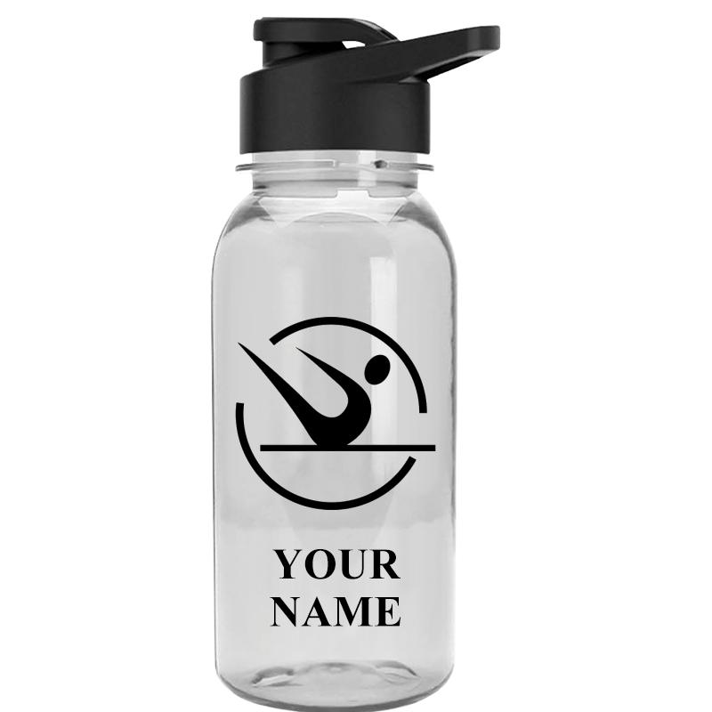 WATER BOTTLE 18OZ CLEAR