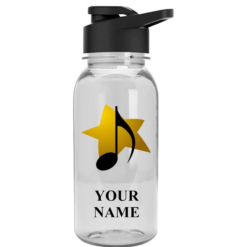 WATER BOTTLE 18OZ CLEAR