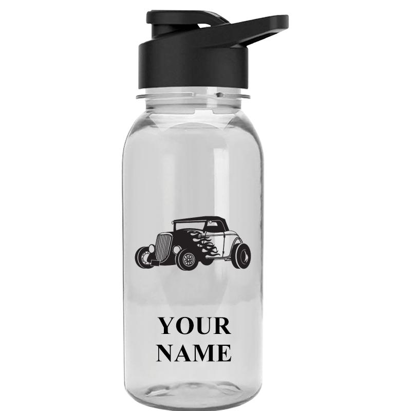 WATER BOTTLE 18OZ CLEAR