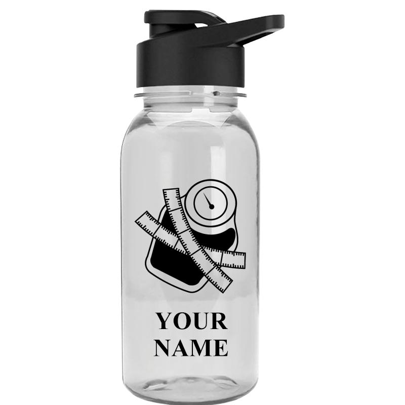 WATER BOTTLE 18OZ CLEAR